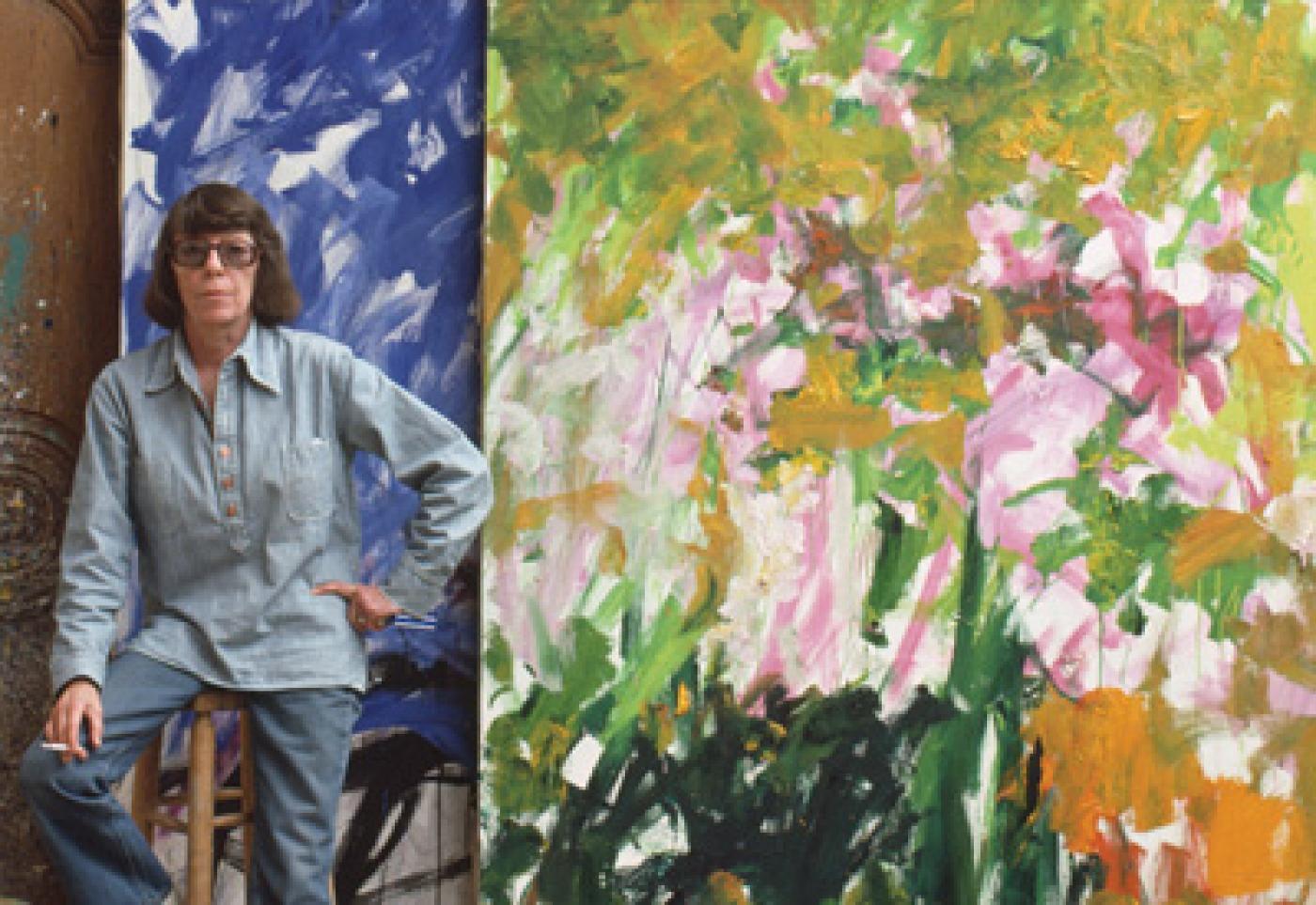 Portrait de Joan Mitchell